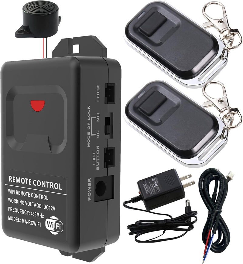 HWMATE 433MHz RF Wireless WiFi Remote Control Switch for Door Access Control System APP Control Supported - Image 1